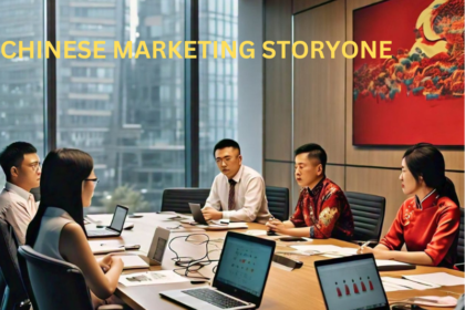 A pic show Chinese marketing storyone