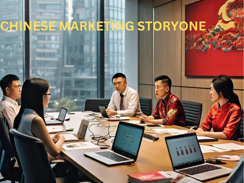 A pic show Chinese marketing storyone