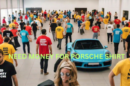 A pic show need money for porsche shirt