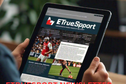 A tablet show eTrueSports newsletter