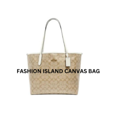 A pic show fashion island canvas bag 