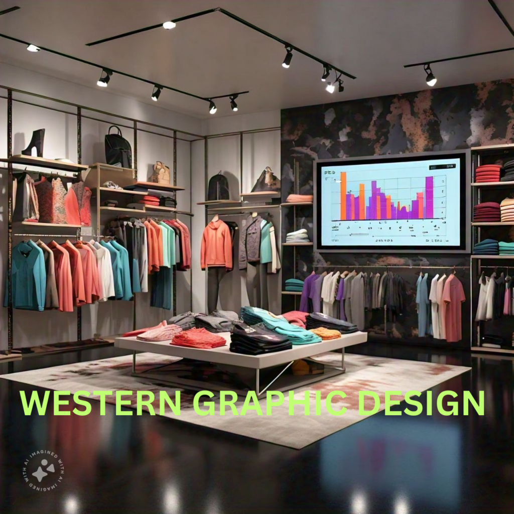 A store show Western Graphic Tees 