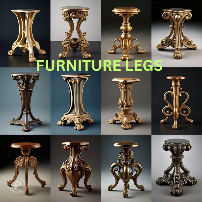 A pic show furniture legs