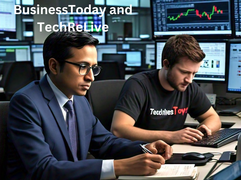 a two man sitting BusinessToday and TechReLive