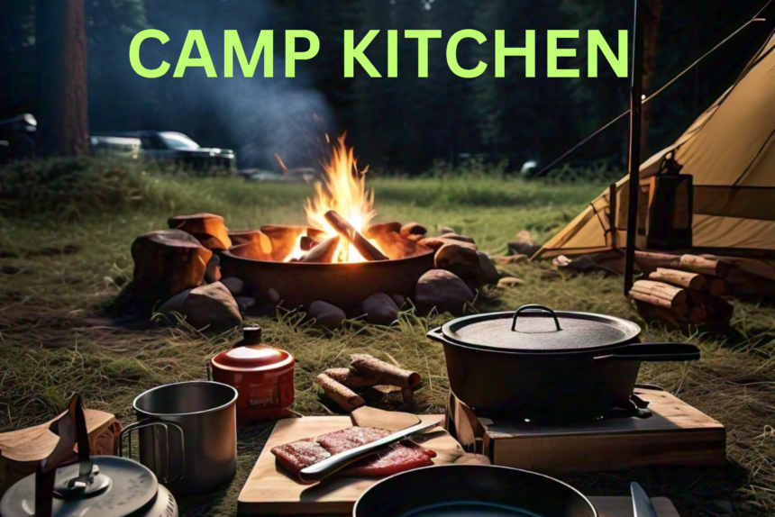 A pic show camp kitchen