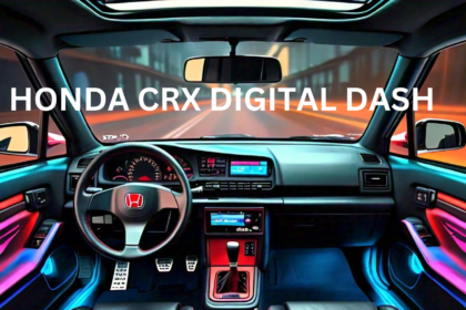 Honda CRX digital dash