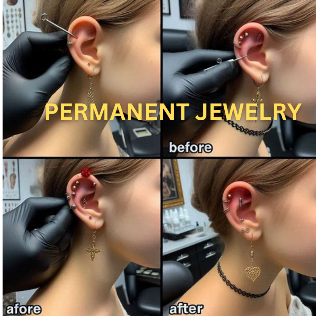 A pic show permanent jewelry 