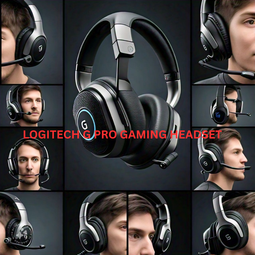 A pic show Logitech g pro gaming headset