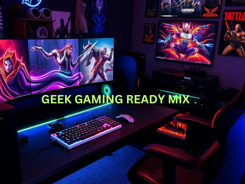 A pic show geek gaming ready mix 