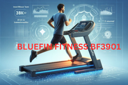 Person running on the Bluefin Fitness BF3901 treadmill