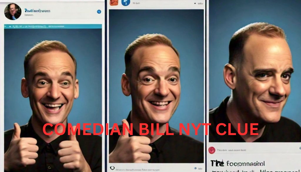 Split-screen showing positive and negative social media reactions to Bill Nyt's comedy.