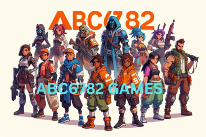 Diverse characters from abc6782 Games in unique outfits, ready for action.